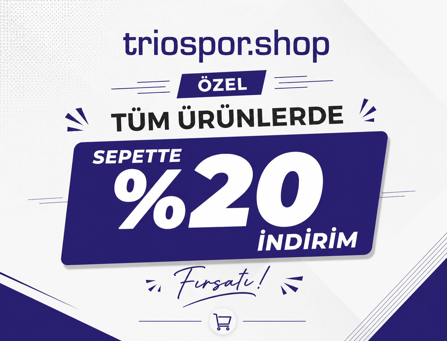 Tüm Ürünlerde Sepette %20 İndirim Fırsatı !