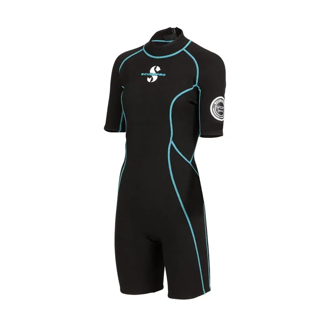 SCUBAPRO ELBiSE SPORT 2 SHORTY B-ZIP KADIN