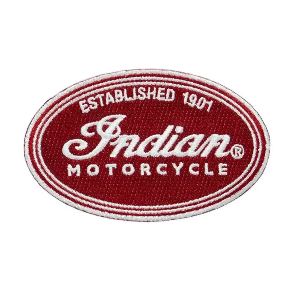 INDIAN MOTORCYCLE "KURULUŞ 1901" OVAL PATCH