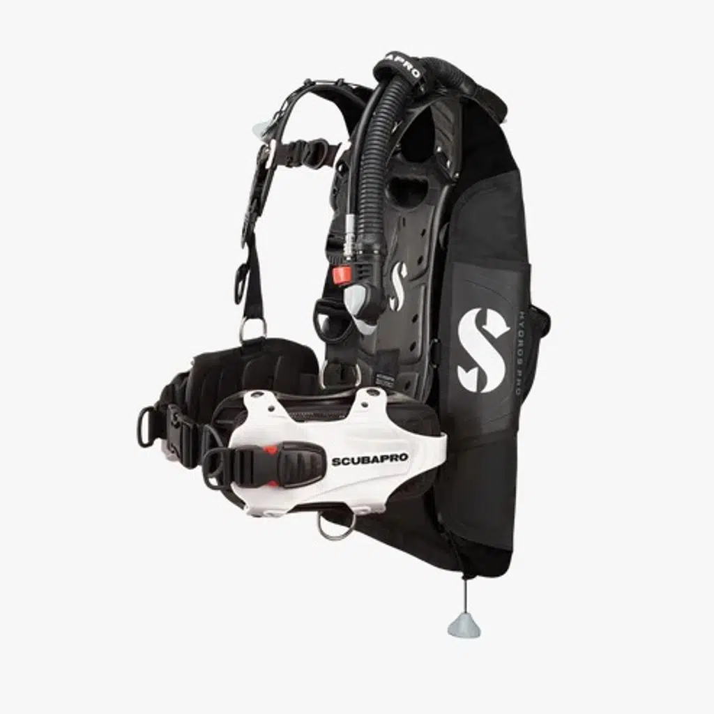 SCUBAPRO HYDROS PRO KADIN BEYAZ + BPI