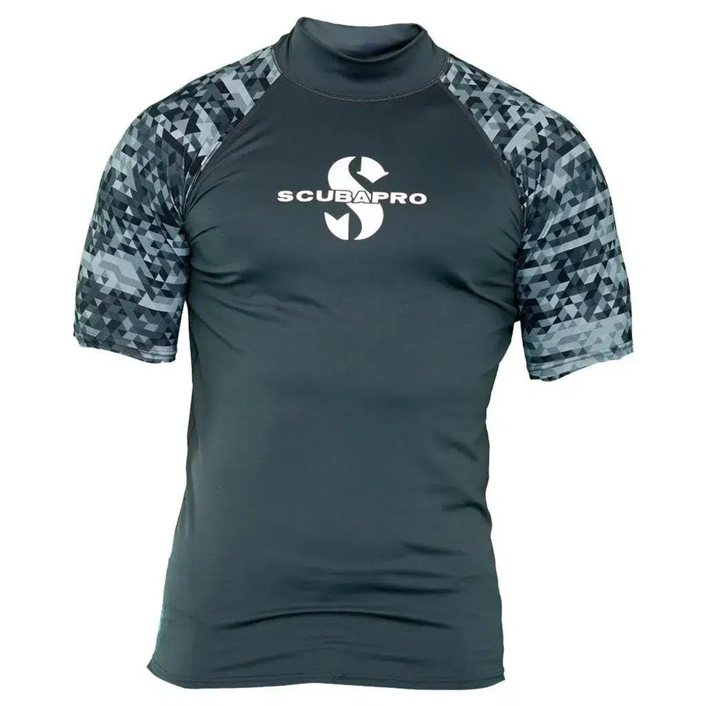 SCUBAPRO İÇLİK KISA KOL ERKEK GRAPHITE RASH