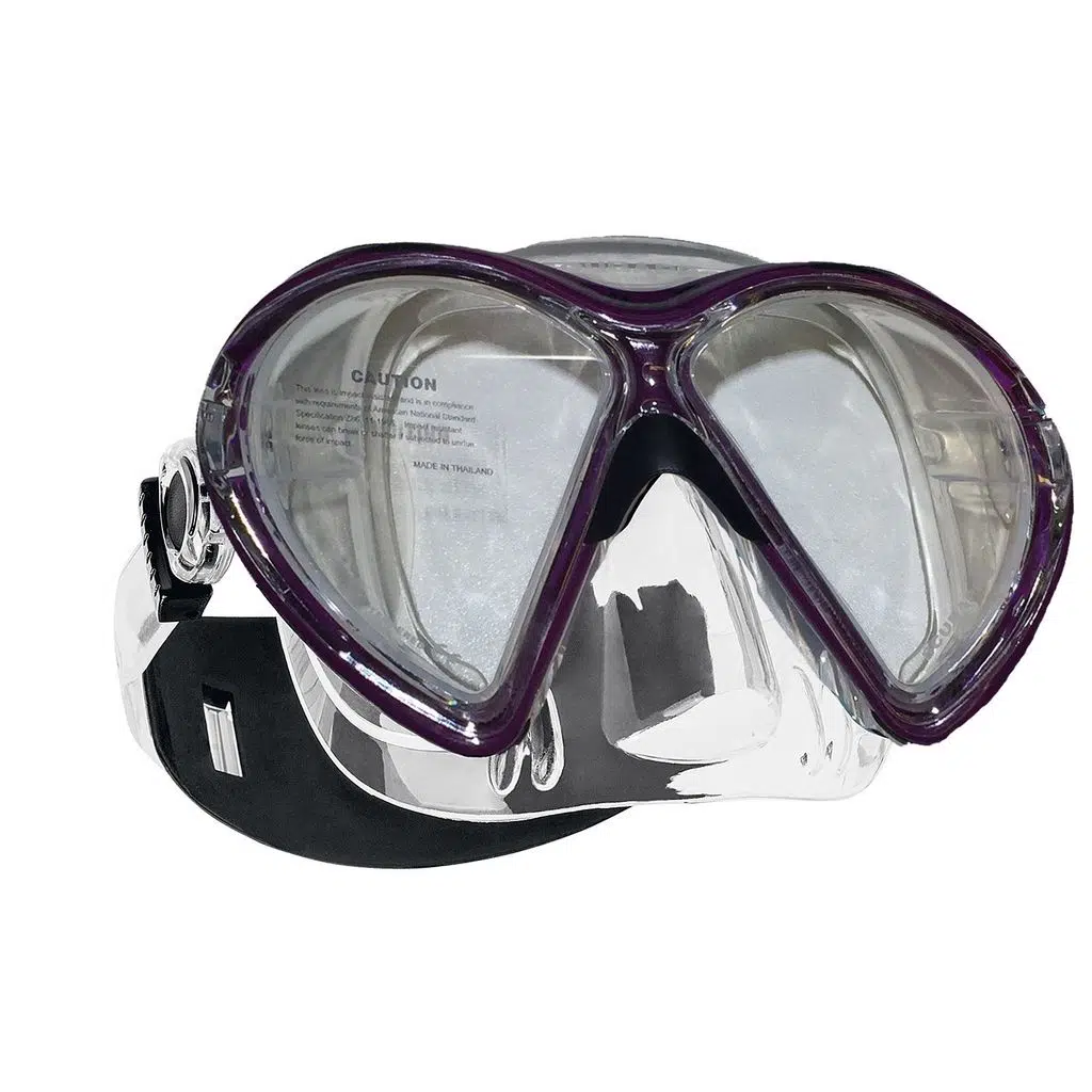 SCUBAPRO MASKE VIBE 2 MASK-EZ, TRANSPARENT PURPLE