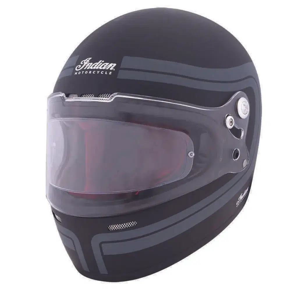 INDIAN MOTORCYCLE MATTE STRIPE FULL KASK