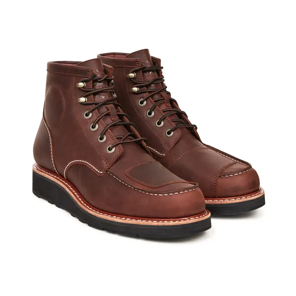 INDIAN MOTORCYCLE MENS MOC TOE BOOT BR ERKEK BOT