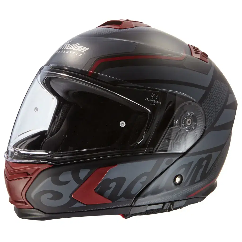 INDIAN MOTORCYCLE MODÜLER MATTE KASK V2 BLACK