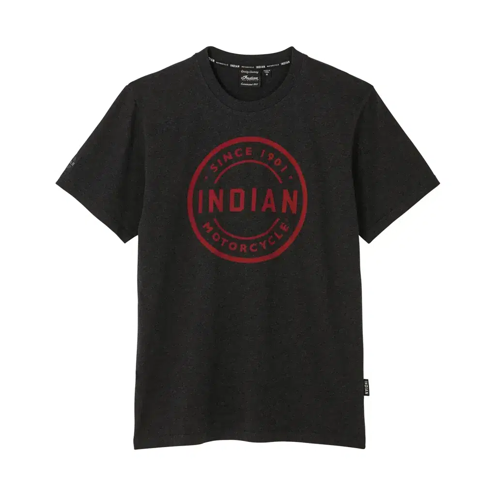 INDIAN MOTORCYCLE MW BK CIRCLE ICON ERKEK TİŞÖRT