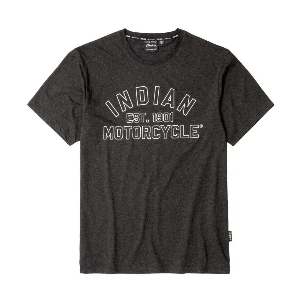 INDIAN MOTORCYCLE MW BK EST.1901 MARL TEE ERKEK TİŞÖRT