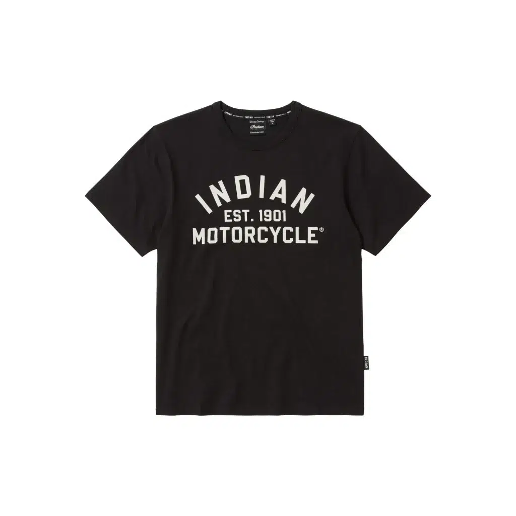 INDIAN MOTORCYCLE MW BK EST. 1901 TEE ERKEK TİŞÖRT