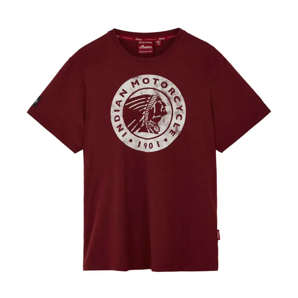 INDIAN MOTORCYCLE MW RD CIRCLE HEADDRESS TEE ERKEK TİŞÖRT
