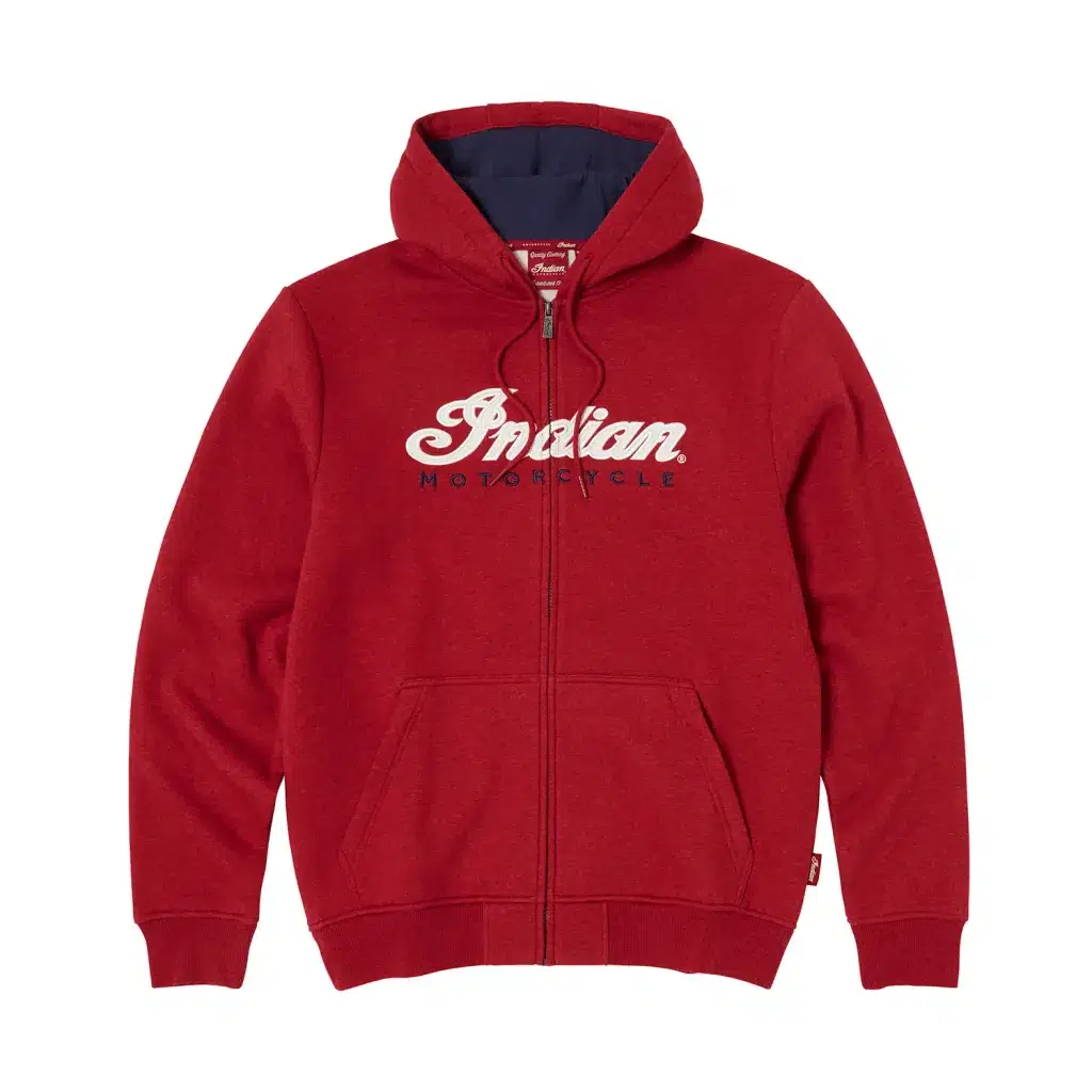 INDIAN MOTORCYCLE MW RD USA FLAG ERKEK HOODIE