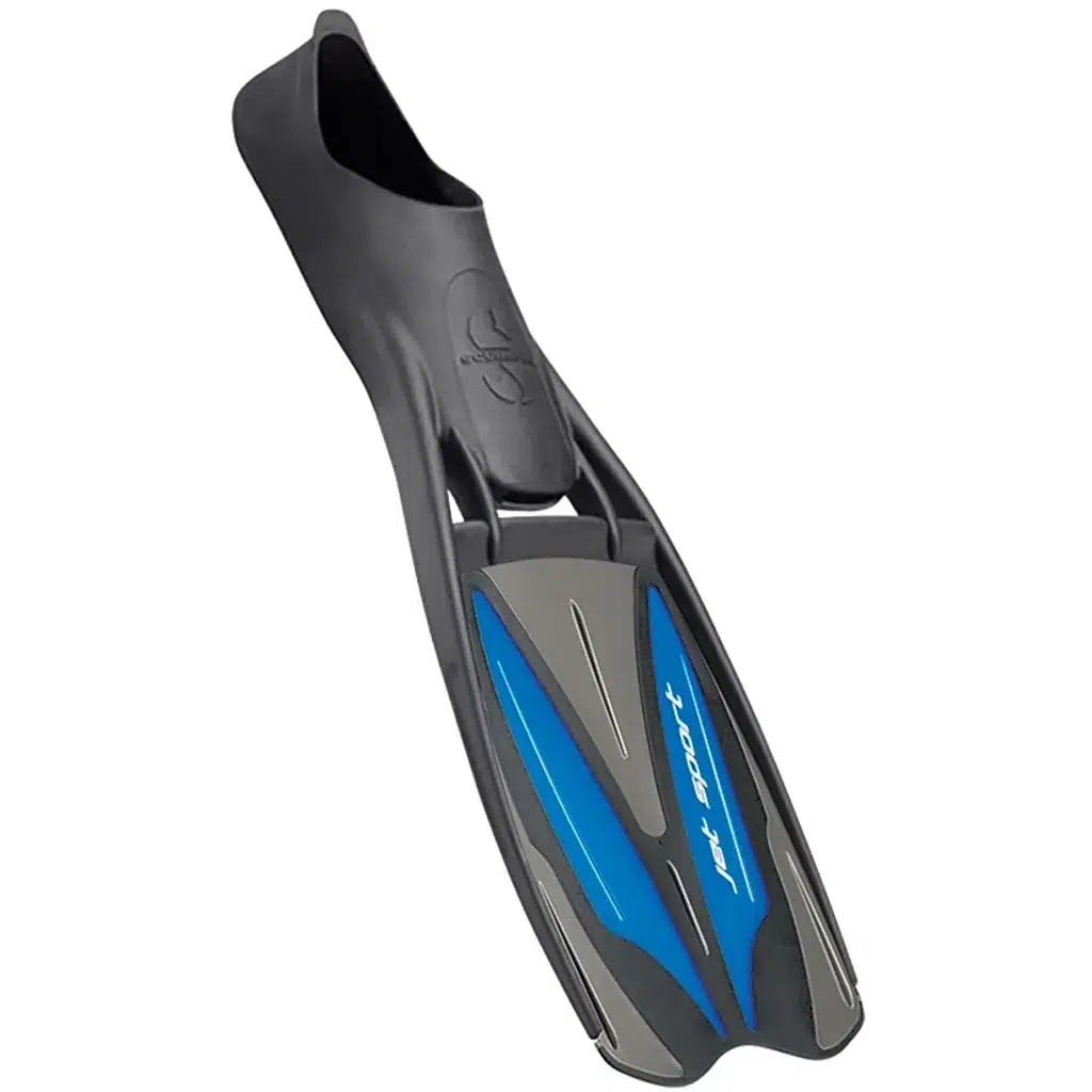 SCUBAPRO PALET JET SPORT FULL FOOT SİYAH-MAVİ