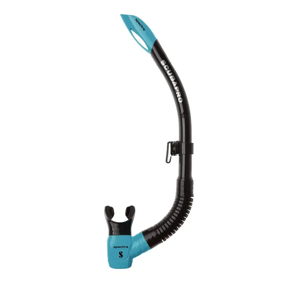 SCUBAPRO SNORKEL SPECTRA - SİYAH-TURKUAZ