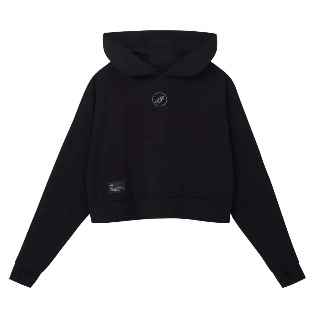 INDIAN MOTORCYCLE WW BK CROP ATHLETE KADIN HOODIE