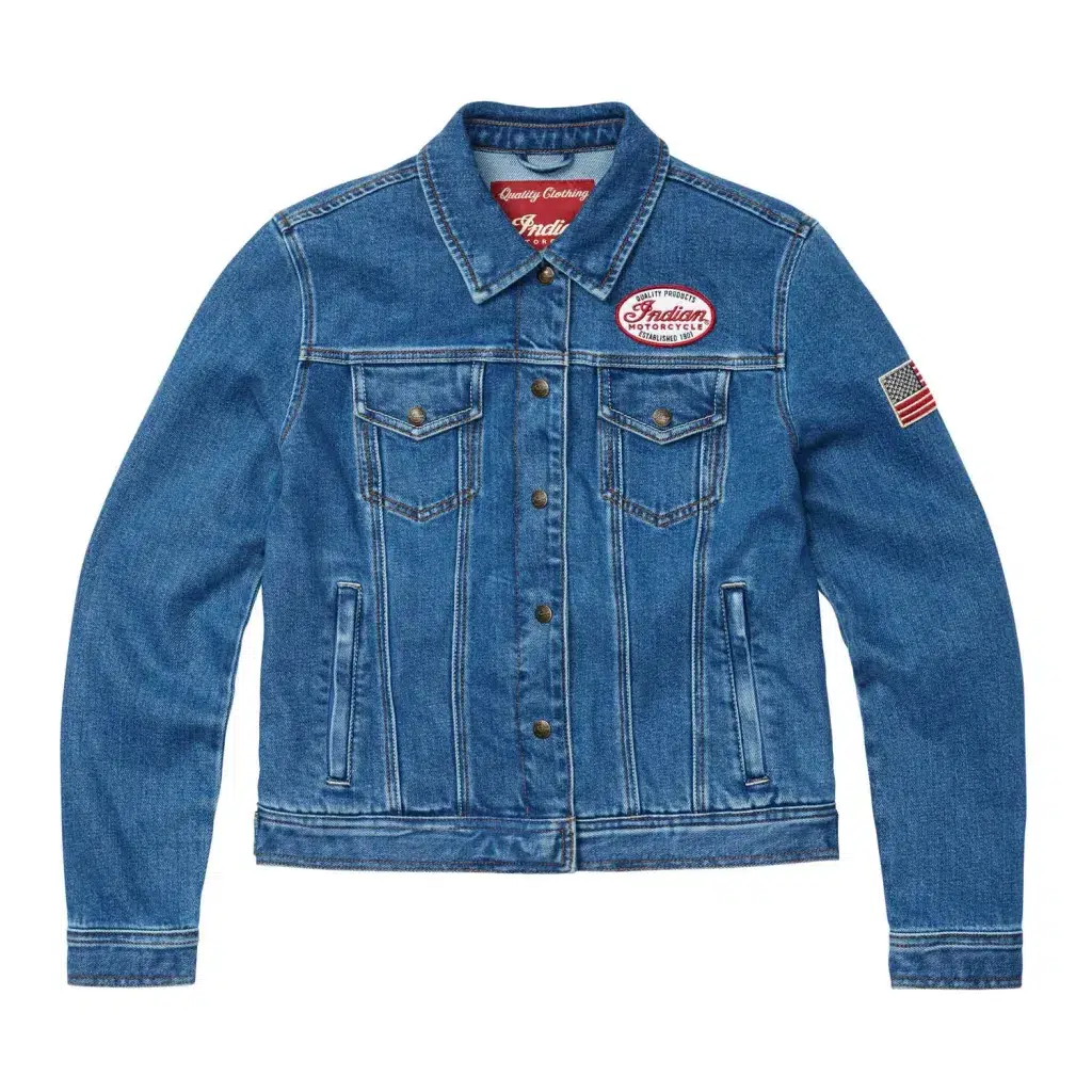 INDIAN MOTORCYCLE WW DENIM KOT ERKEK CEKET